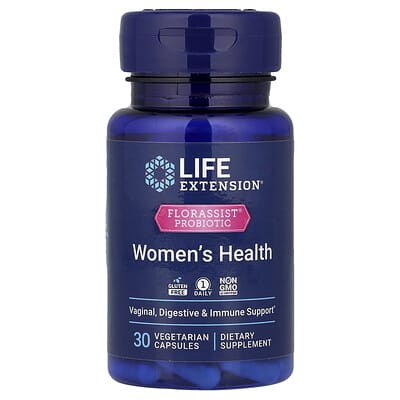 Life Extension, FLORASSIST® Probiotics for Women's Health, 30 Vegetarian Capsules