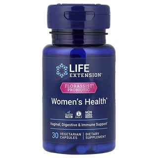 Life Extension, FLORASSIST® Probiotikum, Zdravie žien, 30 vegetariánskych kapsúl