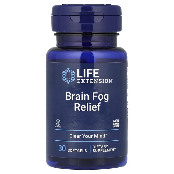 Life Extension Brain Fog Relief, 30 Softgels