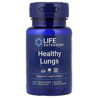 Life Extension, Pulmones saludables, 30 cápsulas vegetales