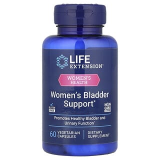 Life Extension, Women‘s Health, Women‘s Bladder Support, Frauengesundheit, Blasenunterstützung für Frauen, 60 pflanzliche Kapseln