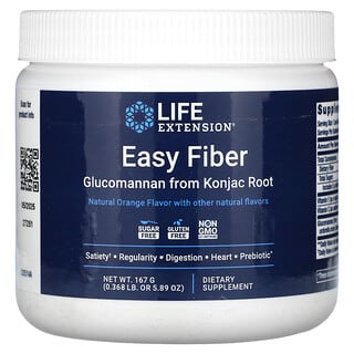 Life Extension, Easy Fiber, Natural Orange, 5.89 oz (167 g)