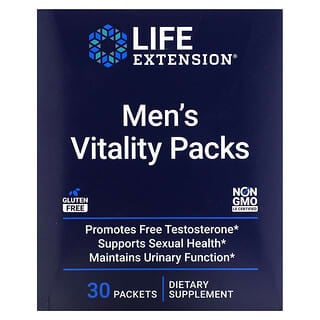 Life Extension, Sachets vitalité pour hommes, 30 sachets