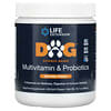 Perros, Suplemento multivitamínico y probióticos, Pollo, 90 comprimidos masticables blandos, 360 g (12,7 oz)