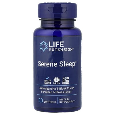 Life Extension, Serene Sleep, 30 Softgels