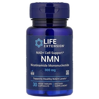 Life Extension, NMN, 300 mg, 30 Vegetarian Capsules
