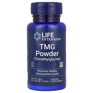 Life Extension, порошок ТМГ (триметилгліцин), 50 г (1,76 унції)