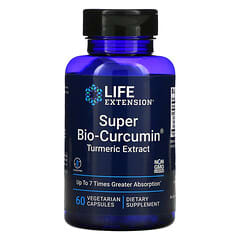 Life Extension, Super Bio-Curcumin, куркумін, 60 вегетаріанських капсул