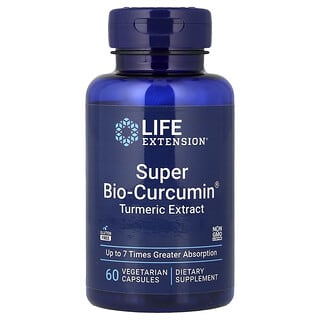 Life Extension, Super Bio-Curcumin® Turmeric Extract, 60 Vegetarian Capsules (400 mg per Capsule)