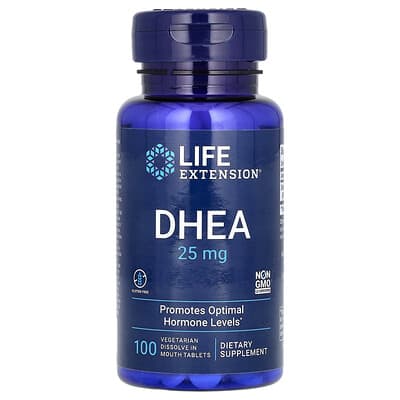 LifeExtension,DHEA,25mg,100VegetarianTablets