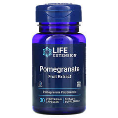 Life Extension, Pomegranate Fruit Extract, 30 Vegetarian Capsules