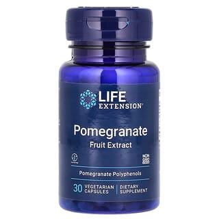 Life Extension, Pomegranate Fruit Extract, 30 Vegetarian Capsules