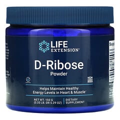 Life Extension, D-Ribose Powder, D-Ribose-Pulver, 150 g (5,29 oz.)