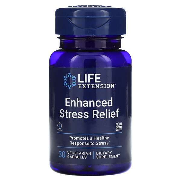 لايف إكستانشن‏, Enhanced Stress Relief ، عدد 30 كبسولة نباتية