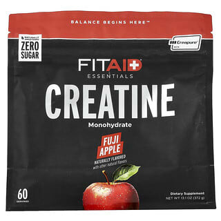 FITAID, Essentials, kreatin, jabuka Fuji, 372 g