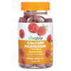 Calcium-Magnesium- + Vitamin-D3-Fruchtgummis, natürliche Himbeere, 90 Fruchtgummis