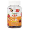Lifeable, Kids, Vitamin D3 + K2 Gummies, Strawberry, 60 Gummies
