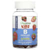 комплекс витаминов группы B + витамин C, без сахара, натуральная клубника, 60 жевательных таблеток