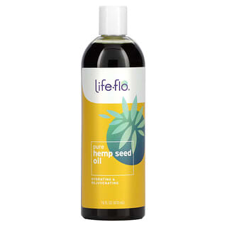 Life-flo, Aceite de semilla de cáñano puro, 16 fl oz (473 ml)