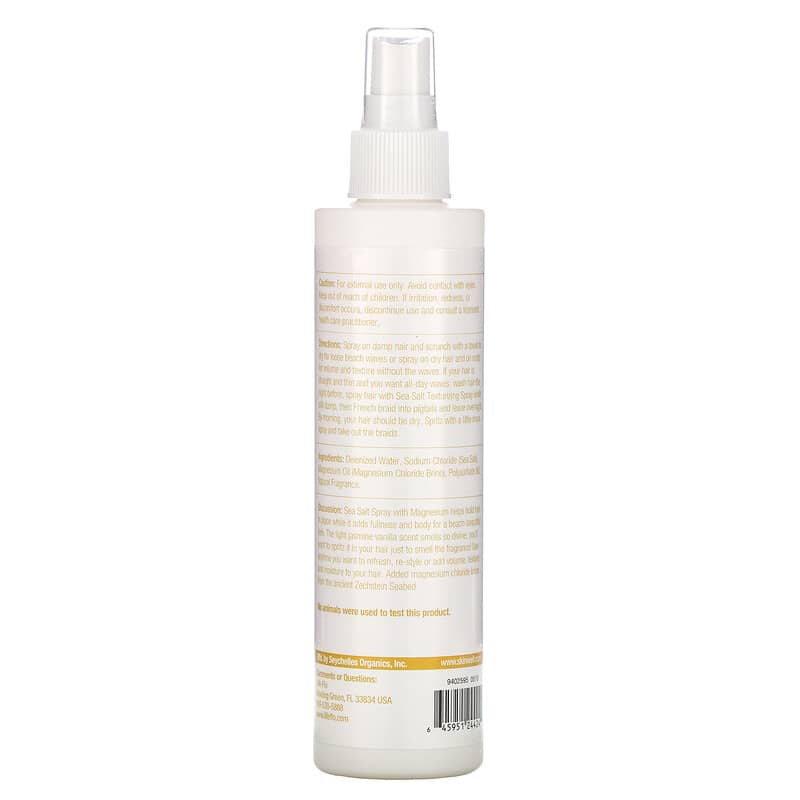 Sea Salt Spray & Texture Spray for Hair, Citrus Breeze, 6 fl oz