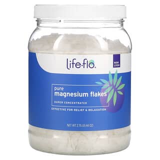 Life-flo, Flocos de Magnésio Puro, Superconcentrado, 2,75 lb (44 oz)