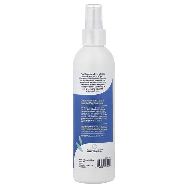Life-flo, Pure Magnesium Oil Spray, 8 fl oz (237 ml)