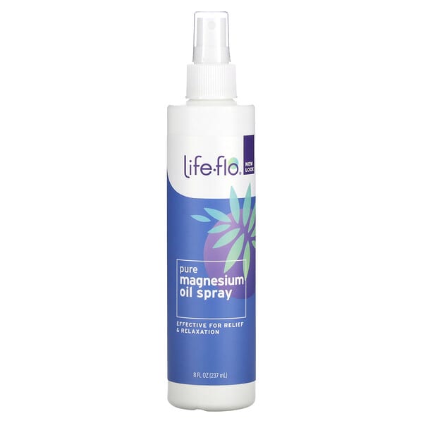 Life-flo, Spray de aceite de magnesio puro, 237 ml (8 oz. líq.)