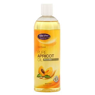 Life-flo, Huile d’abricot Pure, Soin de la peau, 16 fl oz (473 ml)
