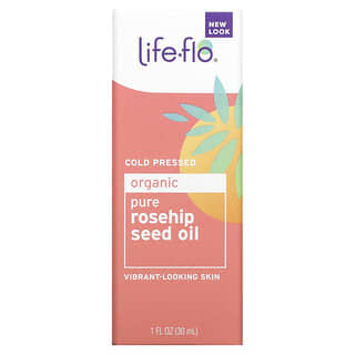 Life-flo, 有机全玫瑰果籽油，1 液量盎司（30 毫升）