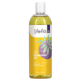 Life-flo, 全葡萄籽油，護膚，16 液量盎司（473 毫升）