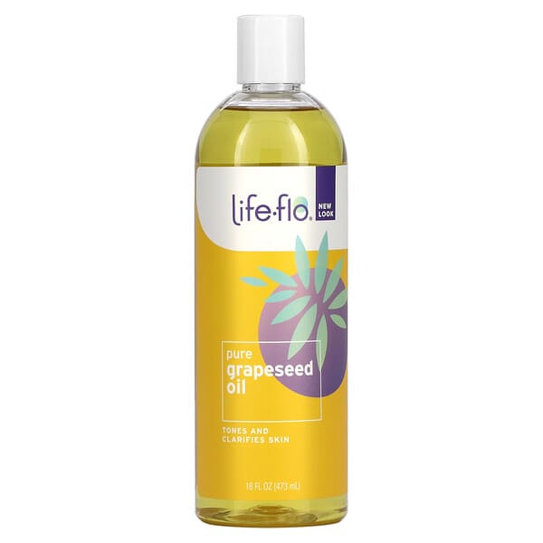 Life-flo, Pure Grapeseed Oil, 16 fl oz (473 ml)