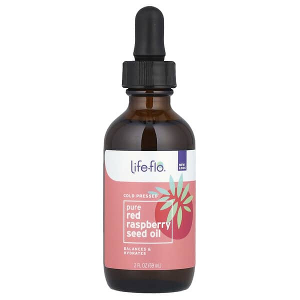 Life-flo, ピュアレッドラズベリーシードオイル、59ml（2液量オンス）