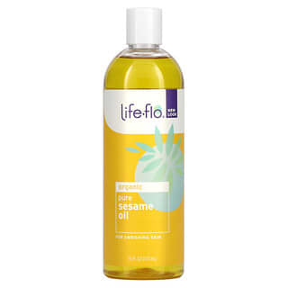 Life-flo, Pure huile de sésame, soin cutané, 473 ml