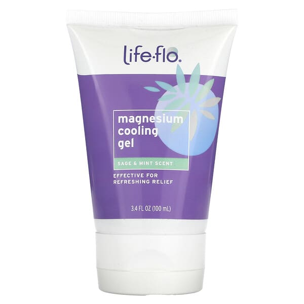 Lifeflo, Magnesium Cooling Gel, Sage & Mint, 3.4 fl oz (100 ml)