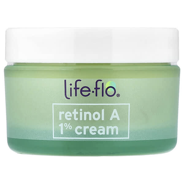 Life-flo, крем с 1% ретинола A, улучшенная формула для восстановления, 50 мл (1,7 унции)