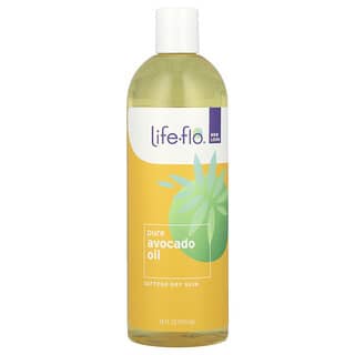 Life-flo, Óleo de Abacate Puro, Cuidados com a Pele, 16 onças fluidas (473 mL)