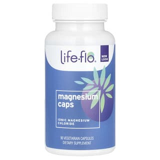 Life-flo, Magnesium Caps, Magnesium, 90 pflanzliche Kapseln