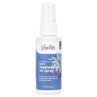 Life-flo, Huile de magnésium pure en spray, 59 ml