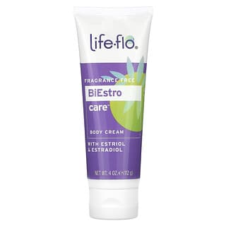Life-flo, Crème pour le corps BiEstro, Sans parfum, 112 g