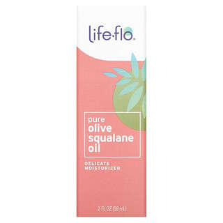 Life-flo, Aceite puro de escualano de oliva`` 59 ml (2 oz. Líq.)