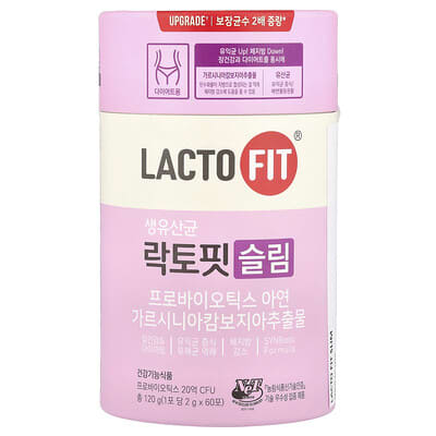 Lactofit, Probiotics, Body Shaping, 60 Strips, 2 g Each