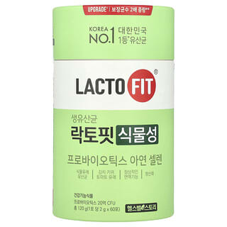 Lactofit, Probióticos vegetales, 60 barritas, (2 g) cada una