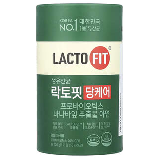 Lactofit, Probióticos, Cuidado de la glucemia, 60 barritas, 2 g cada una