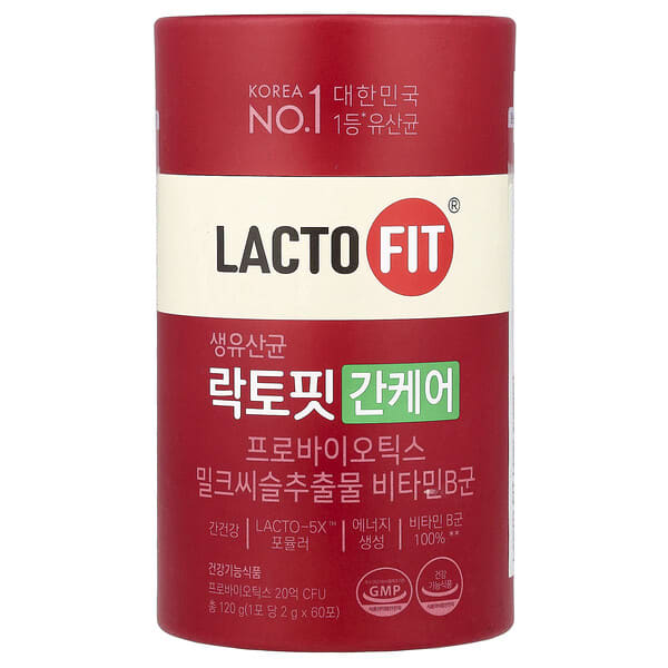 Lactofit Probiotic, Liver Support, 60 Sticks, (2 g) Each