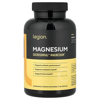 Legion Athletics, Magnesio, 120 cápsulas