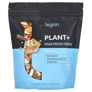 Legion Athletics, Plant+, Vegan Protein Powder, Apple Pie, 1.51 lbs (685 g)