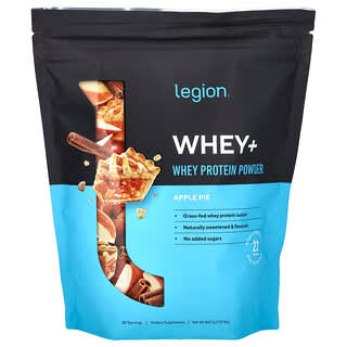 Legion Athletics, Whey+, Whey Protein Powder, Apple Pie, 1.91 lbs (867 g)