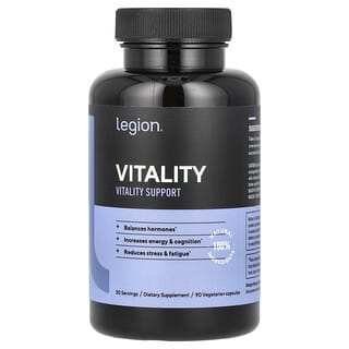 Legion Athletics, Vitality Support, 90 Vegetarian Capsules