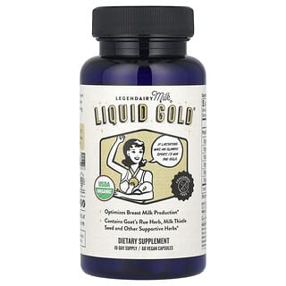 ليجينداري ميلك‏, Liquid Gold®‎، ‏60 كبسولة نباتية