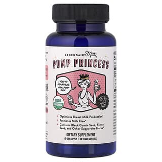 Legendairy Milk, Pump Princess, 60 vegán kapszula